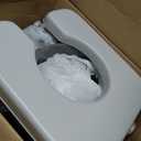 Bedside Commode for Seniors, 6.3 QT Removable Bucket & Splash Guard