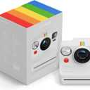 Polaroid Now+ 3rd Generation I-Type Instant Film Camera - Bluetooth Connected App Controlled - White - Camera Only No Film (9161)