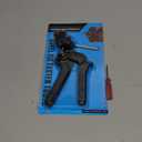 Metal Zip Ties Tool, Stainless Steel Cable Tie Gun, Use for Cutting and Fastening up to 12mm Width Heavy Duty Metal Zip Tie. Used to Repair Fences, Pipes, Chain Links, Head Wrap. (Black)