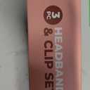 Headband and clip set