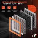 A-Premium 2-PC Engine Air Filter Compatible with Genesis Model | for GV80 2021 2022 2003 2024, 2.5L 3.5L, Replaces 28113T6310, PA99847