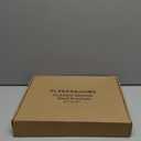 ELSKER&HOME 8 Pack Shelf Brackets 12 Inch, Floating Shelf Bracket for Wood, Black Metal L Bracket for Shelves Support, Wall Mount Corner Brace