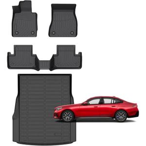 for BMW I5 Floor Mats 2024 2025 2026,Car Mats for BMW i5 All Weather Floor Mats Cargo Liner Accessories Anti-Slip Car Mat 2024-2026