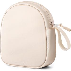 Inesore Headphone Case Compatible with JBL Tune & Live/Sony WH-CH520 510 720/ Sony MDR-ZX/Bose QuietComfort/JLab/BERIBES/TOZO/KVIDIO/SoundCore,Headset Carrying Storage Bag Headphone Pouch, Beige