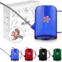 Watering Can Indoor for House Plants Small Watering cans with Long Spout Flower Model Sprinkler Head 1.2L (Blue, 1.2L)