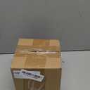 Sofa Legs Square Bed Feet 3 inch Wood Replacement Leg for Furniture Set of 4, Dark Brown