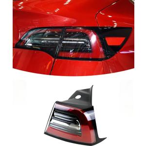 Rear Outer Tail Light Assembly Led Lamp for Tesla Model 3, Brake Turn Signal Tail Lamp Reversing Light Brake Light for Tesla 2017-2020 (Right)