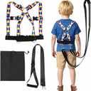 Walking Safety Harness for Older Kids 312 Years, Adjustable Leash Vest for Special Needs, Autism, ADHD, with Strong Grab Handle for Public and Outdoor Safety