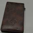 BULLIANT Men Wallet,Magnetic Metal Wallet Money Clip 9Cards Pop-up Access RFID Blocking (Forest Brown-4337)