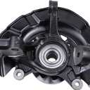 NewYall Front Right Steering Knuckle and Hub Assembly for Lexus RX330 2004-2006, RX350 2007-2009, RX400h 2006-2008, Toyota Highlander 2006 2007