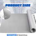 Drydiet 1 Pcs 24 x 48'' Work Bench Mat, PU Work Mat, 1.6 mm Thick, White