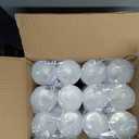 K&C Clear Plastic Cups Bulk - 9 oz. (12/80 CT) - Disposable Plastic Drinkware, Perfect Clear Drinking Cup for Cold Drinks And Everyday Use
