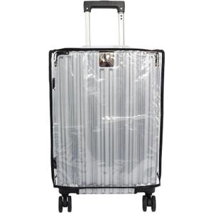 PVC Suitcase Cover Protector,20/22/24/26/28/30 Inch Suitcase Baggage Covers,Transparent Luggage Cover for Wheeled Suitcases (30‘’)