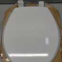 Home Impressions Round Plastic Toilet Seat