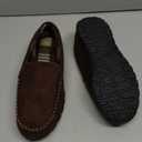 Lulex Mens Slippers Moccasins for Mens Memory Foam House Slippers Indoor Outdoor House Shoes 8