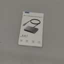 avedio links USB C to HDMI Multi Monitor Adapter, HDMI Splitter 1 in 3 Out Extended Display for Triple Monitor with 100W PD Port, Out 1 4K@60Hz, Out 2 and 3 1080p, Display for Windows Mac OS