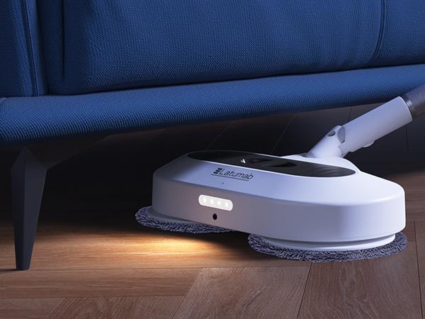 Latumab Cordless Spin Mop Deep Clean Solution , Model MR-A3 , Adjustable Telescopic Handle