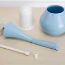 Toilet Brush with Holder, INCHANT Bathroom Detachable Toilet Brush - Blue