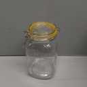 Galashield Glass Jars with Lids 50 oz Food Storage Jars with Airtight Lids Leak Proof Glass Canisters Kitchen Jars