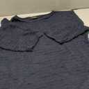 Dokotoo Women's Fashion Casual Spring Summer Shirts and Blouses for Women 2023 Pullover Sweater Off Shoulder T-Shirts 3/ 4 Sleeve Tunic Tops Loose Shirts Blue Large