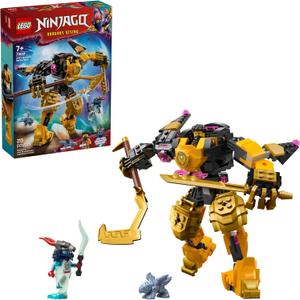 LEGO NINJAGO Arins Spinjitzu Battle Mech Building Toy - Ninja Building Set for Kids, Ages 7+ - with Arin, Baby Ryu, & Villain Minifigures - Gift Idea for Boys, Girls, & Dragons Rising Fans - 71839