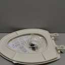 Bemis 7300SLEC Slow Close Toilet Seat, Easy Clean Hinges and Durable Plastic Seat, Made in USA, Elongated, Biscuit