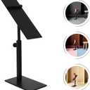 Angoily Shoe Display Stand, 2 Pack Adjustable High Heel Metal Shoe Riser Stand Stainless Steel Sandals Height Rack for Store Shopping Malls, Home, Organizers and Storage Sneakers , Black
