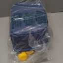 Toddler Step Stool for Kids - Non-Slip 2 Step Stool for Potty Training & Bathroom Sink, Dual Height 9.5", Sturdy Safety Nursery Stool for Kitchen & Toilet (Includes 2 Ducks) (Blue)