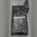 BesLowe Outdoor Wall Mount Light Fixture, Exterior Wall Lantern Waterproof, Black Outside Porch Sconce Lighting with Matte Black Finish & Glass Shade for House Garage Doorway Patio, E26 Socket (12.8" (1-Pack))