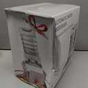 Sfozstra Automatic Dog Water Dispenser: 8L Large Gravity Light Gray Waterer with Stainless Steel Bowl - 100% BPA-Free - Suitable for Pet Owners Garden/Apartment