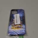 CARLOCA Compatible with iPhone 15 Full Body Matte Case for Girl Boy Hard Shell Shockproof for iPhone 15 Fashion Pattern Beautiful Christmas Tree Dazzling Lights Snowy