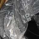 CAP Barbell 2-Inch Olympic Bumper Plate Weight Set with 6 Post Rack | 100-370 lbs | Multiple Options