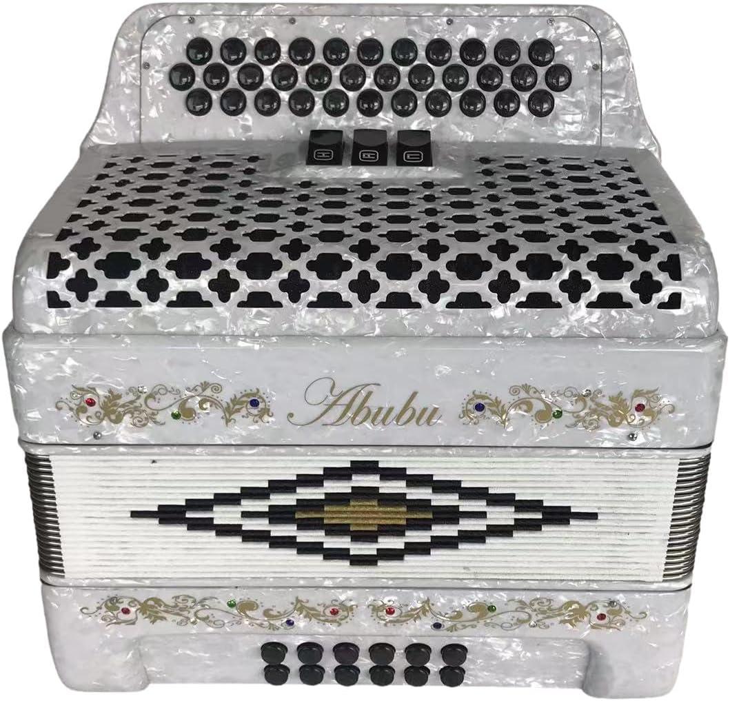 34-Key Accordion 3412 FBE (White)