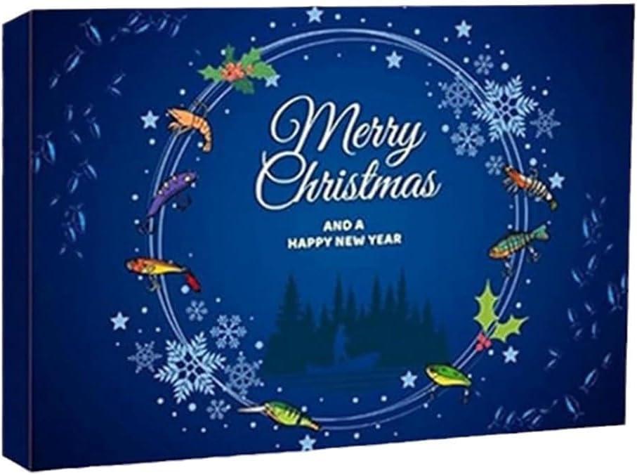 Simulated Fish Bait Set in Various Designs Christmas Fishing Lure Kit Multiple Hooks Included Enhance Your Fishing Experience Ideal for Anglers