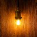 Dimmable E26 Edison Bulb G16.5 A15 LED Bulbs 4W (40W Equivalent) G50 Warm White 2700K AC120V 600lm for Chandeliers, Ceiling Fans, Pendant Lights, Wall sconces, Desk/Table/Floor Lamps 6Pack