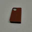 SHIELDON Wallet Case for iPhone 13 5G, Genuine Leather Folio Case Magnetic Shock Absorbing Cover RFID Blocking Credit Card Holder Kickstand Compatible with iPhone 13 6.1" 2021 - Retro Brown