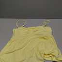 Women 
Yellow Tank Top Size Medium Yellow Tank Top