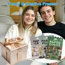 3 x DIY Paper Pups Origami - 50 Sheets Origami Paper Dogs Desk Pets for Dog Lovers, Animal Papers Sculpture for Adults