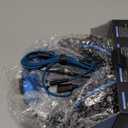 BENGOO G9000 Stereo Gaming Headset for PS4 PC Xbox One PS5 Controller, Noise Cancelling Over Ear Headphones with Mic, LED Light, 7.1 Surround Sound, Soft Memory Earmuffs for Nintendo Xbox Series X|S (Blue)