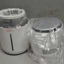 MistFree Evaporative Humidifier for Bedroom, 3L No White Dust for Sensitive Individuals, Auto Humidity Control, Works with Tap Water, Night Light, Easy Clean Tank for Home & Small Room