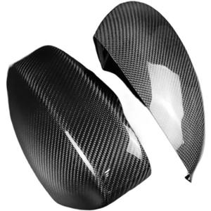 Car Side Wing Mirror Cover Carbon Fiber Rearview Mirror Shell Compatible For Nissan 350Z 2003-2006 Side Mirror Cover Housing