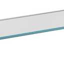 Moen DN8390CH Retreat Glass Vanity Shelf, Chrome