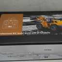 Ailejia 1/14 RC Wheel Loader 10 Channel Remote Control Front Loader Construction Tractor 2.4GHz Metal Bulldozer Toy