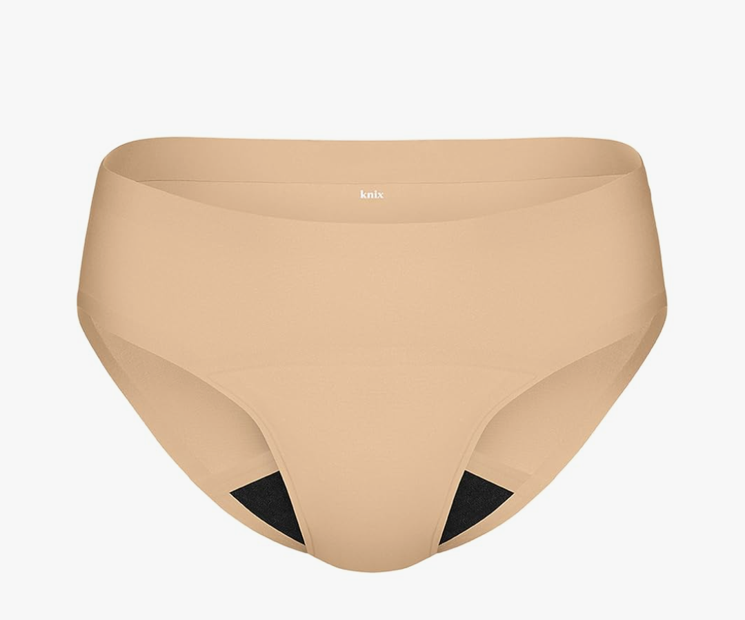KNIX Super Leakproof Bikini - Period Underwear for Women - Machine Washable, Reusable (1 Pack) S/M