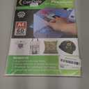 CenDale DTF Transfer Film - A4(8.3" x 11.7") 60 Sheets Double-Sided Matte DTF Film for Sublimation Hack on Cotton, Direct to Film Printing on Dark and Light T-shirts, Hot & Cold Peel DTF Paper