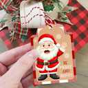 6 x Christmas Gift Tags 140 Packs-Christmas Tags with Twine String to Hang, Kraft Paper Tags 350 GSM & Christmas Tags for Gifts in Christmas Decorations & Name Labels with Holes Brown, Red, White & Green.