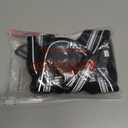 rabbitgoo Cat Harness and Leash Set for Walking Escape Proof, Adjustable Soft Kittens Vest with Reflective Strip for Cats, Comfortable Outdoor Vest, Black, S