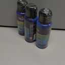 3 x BLUEBIRD Acrylic Pouring Paint, Black, 3.4 Fl Oz - Easy To Use & Ready To Pour Acrylic Paint for Canvas, Paper, Wood