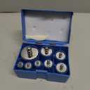 UCEC Calibration Weight Set 1000g for Digital Scale with Case and Tweezers, Gram Scale-M2 Class 10g 20g 20g 50g 100g 100g 200g 500g