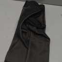 Bonuci 2 Pcs Women Maternity Pantyhose Winter Fleece Lined Tights High Waist Maternity Stretchy Pregnancy Warm Tights (Translucent Black and Gray Footed)